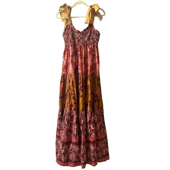Free People Dresses & Skirts - Free People Floral Bluebell Maxi Dress Size XS Women's